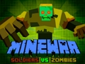 Mäng Minewar sõdurid vs zombid Internetis