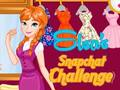 Mäng Elsa Snapchati väljakutse  Internetis