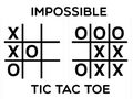 Mäng Võimatu tic tac toe  Internetis