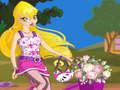 Mäng Winx Stella ja kutsikas  Internetis