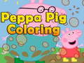 Mäng Peppa Pig värvimine  Internetis