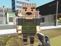 Mäng Block Pixel Cop: Relvakäsitöö röövlite maailmas  Internetis