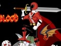 Mäng Power Rangers Samurai Halloweeni veri  Internetis