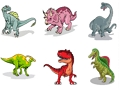 Mäng Dino kaardid  Internetis