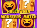 Mäng Halloweeni koletiste matš  Internetis