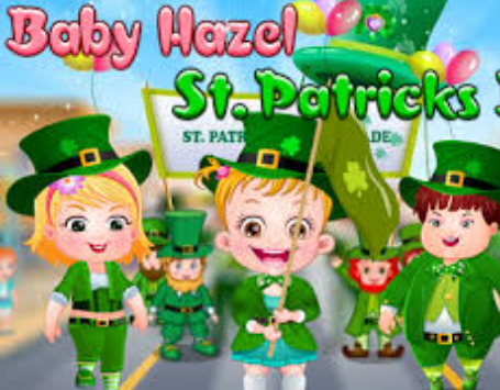 Mäng Baby Hazel St. Patricku päev  Internetis