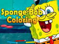 Mäng Sponge Bob värvimine  Internetis