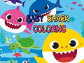 Mäng Baby Shark värvimine  Internetis