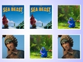 Mäng Sea Beast'i mälukaardi matš  Internetis