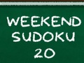 Mäng Nädalavahetuse sudoku 20  Internetis