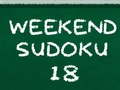 Mäng Nädalavahetuse sudoku 18  Internetis