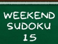 Mäng Nädalavahetuse sudoku 15  Internetis