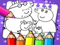 Mäng Peppa Pig värvimisraamat  Internetis