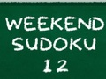 Mäng Nädalavahetuse sudoku 12  Internetis