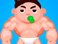 Mäng Muscle Baby Run Internetis