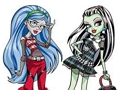 Mäng Monster High värvimisraamat  Internetis