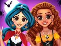 Mäng BFFs Head Halloweeni pidu  Internetis