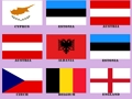 Mäng Mälu Treening. Euroopa lipud  Internetis