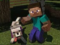 Mäng Minicraft: Steve ja Wolf Adventure  Internetis