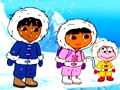 Mäng Dora Leia 5 erinevust  Internetis