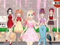 Mäng Anime tüdrukute riietumismäng  Internetis