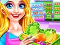 Mäng Supermarketi tüdrukute koristamine  Internetis