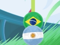 Mäng Argentina vs Brasiilia  Internetis