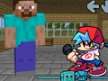 Mäng Friday Night Funkin' VS Steve Minecraftist  Internetis