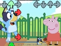 Mäng FNF: sinine vs peppa siga Internetis