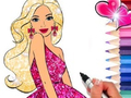 Mäng Värvimisraamat: Barbie  Internetis