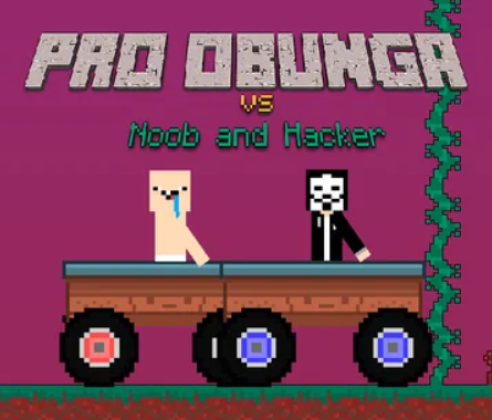 Mäng Pro Obunga vs Noob ja häkker  Internetis