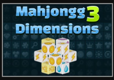 Mäng Mahjongg 3 mõõdet  Internetis