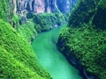 Mäng River Valley maastik Internetis