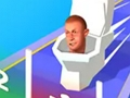 Mäng Liituge Skibidi Clash 3D-ga  Internetis