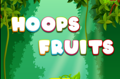 Mäng Hoops Puuviljad  Internetis