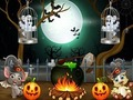 Mäng Halloweeni kaksikummikute päästmine  Internetis
