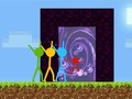 Mäng Stickman Bunny Hop trikid  Internetis
