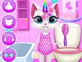 Mäng Kitty Unicorn igapäevane hooldus  Internetis