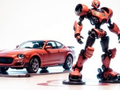 Mäng Värvimisraamat: robot ja auto  Internetis