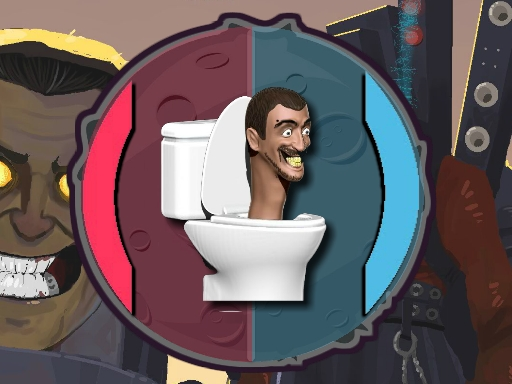 Mäng Skibidi WC pong  Internetis