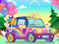 Mäng Decor Rainbow auto  Internetis