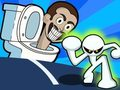 Mäng Stickman vs Skibidi WC  Internetis