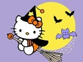 Mäng Värvimisraamat: Kitty Halloween  Internetis