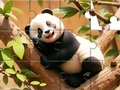 Mäng Pusle: Panda puul  Internetis