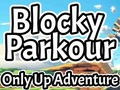Mäng Blocky Parkour: ainult seiklus Internetis