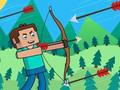 Mäng Noob Archer Monsteri rünnak Internetis