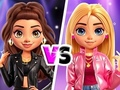 Mäng Lovie Chici must vs roosa stiil  Internetis