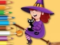 Mäng Värvimisraamat: Trainee Witch  Internetis