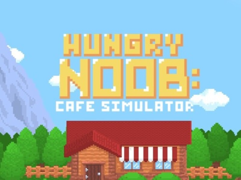 Mäng Näljane NOOB kohviku simulaator Internetis