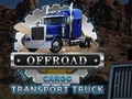 Mäng Offroad kaubaveoauto  Internetis